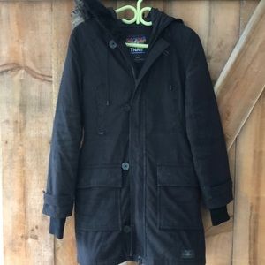 TNA slim fit downfilled Bancroft parka XS